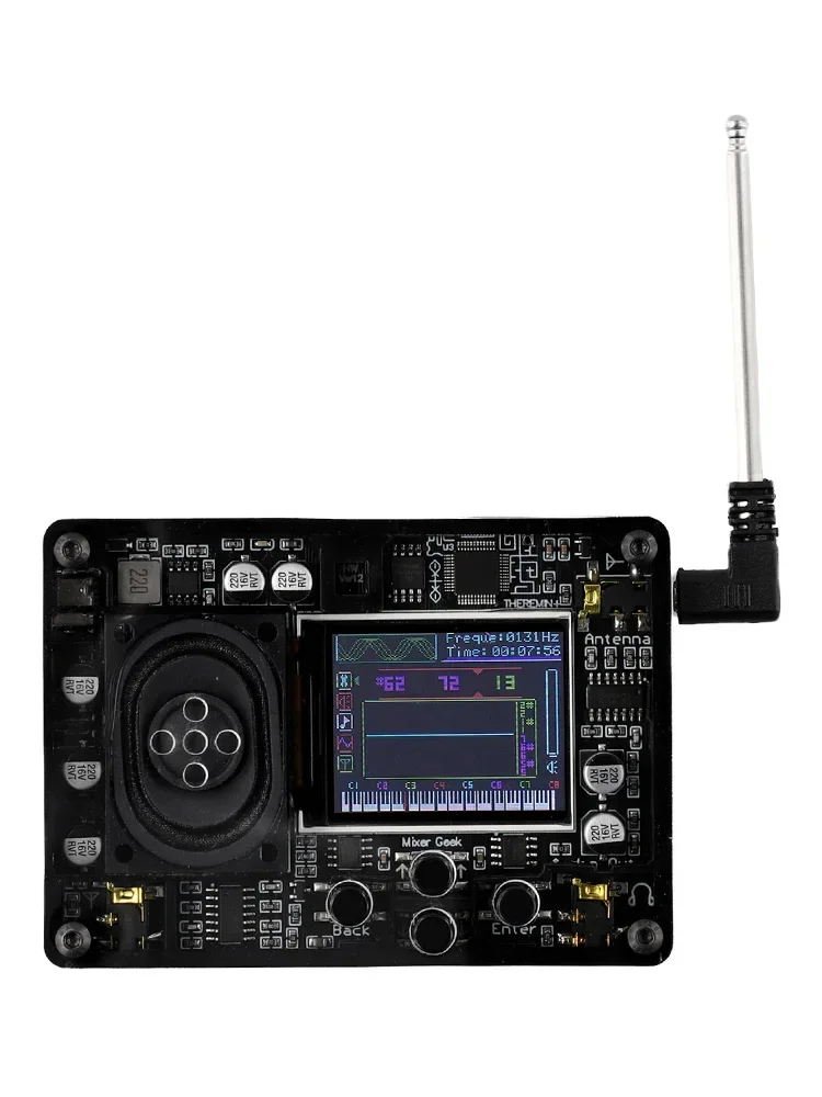 Теплые советы Mini Theremin Type-c USB кабель антенна диапазон управления удобный экран дисплей Автономные динамики