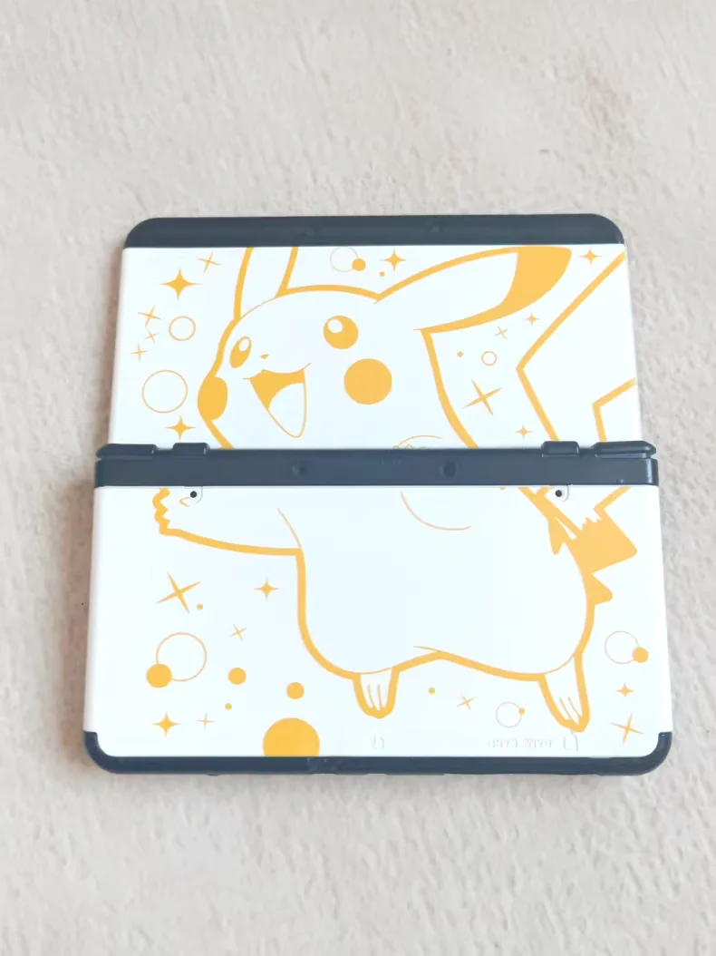 Новый сменный корпус 3ds Pokémon diy Пикачу с пустой стороной Поставляется с винтами