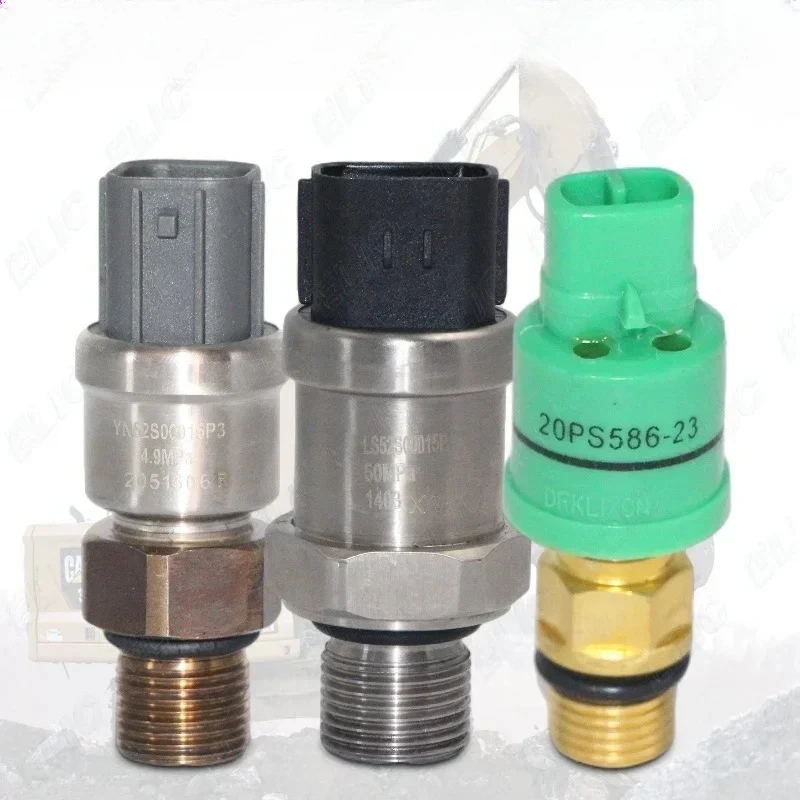 Фото Excavator Spare Parts CX210B CX240B SH210LC-5A CX235B pressure Sensor KHR10301 №2