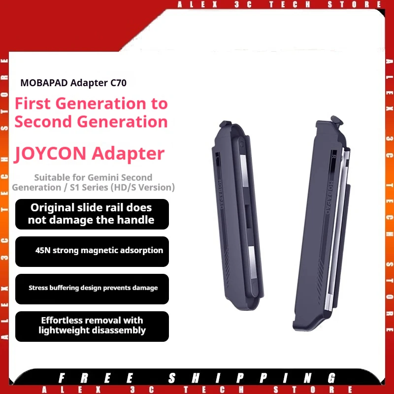 MOBAPAD C70 для JoyCon сильный магнитный адаптер для Switch1/2 JoyPad для M6 HD M6S S1 S S1 HD контроллер аксессуары для геймпада
