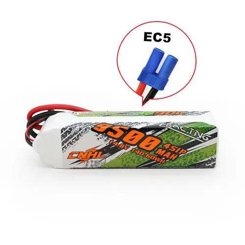 CNHL 9500MAH 14,8 V 4S 90C литий-полимерный аккумулятор с разъемом EC5 для автомобиля Speedrun