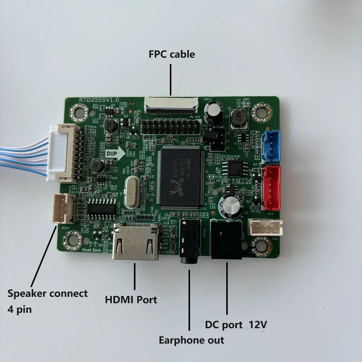 Плата мини-контроллера EDP HDMI-совместимая для 15,6-дюймовой светодиодной панели N156HCA-EBB N156HCA-EAB N156HCA-EAC N156HCA-GA3 N156HCA 1920X1080 панели