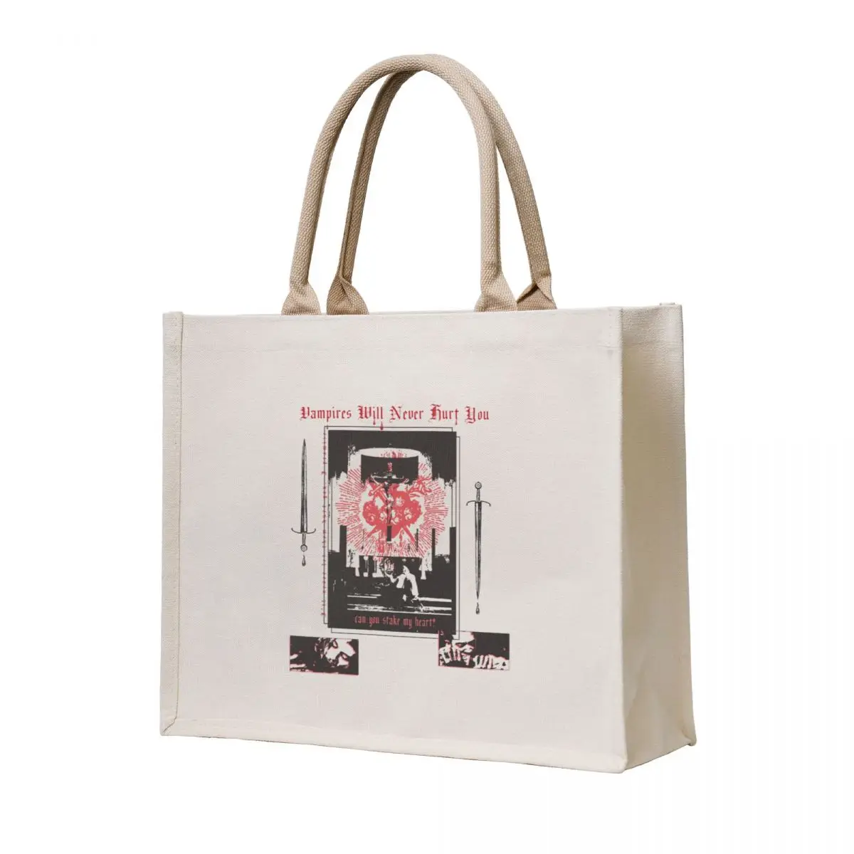 IWTV x MCR Vampire Will Never Hurt You Tote Bag ручные сумки Сумка-шоппер сумка для покупок женская сумка для покупок
