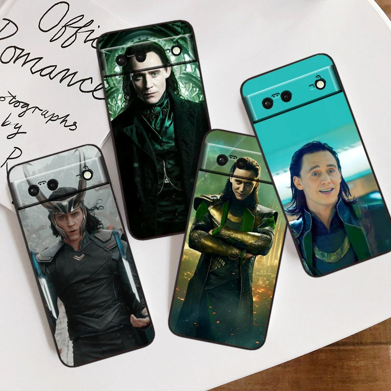 Классный милый чехол Marvel Loki для Google Pixel 9 8 7A 7 6A 6 5A 5 4 4A XL