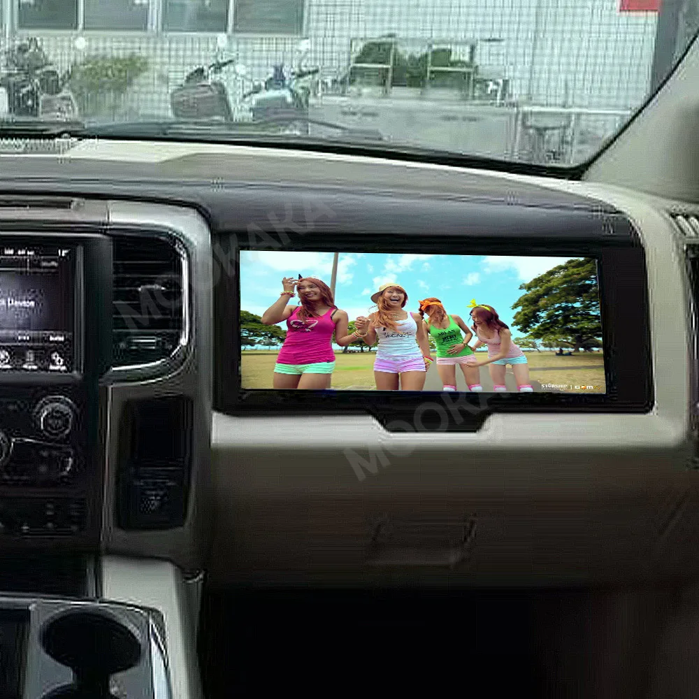 Фото 12,3-дюймовый экран автомобильного радиоприемника для Dodge Ram co pilot 2013-2018 Android GPS навигация мультимедийный видео стерео приемник головное устройство №3