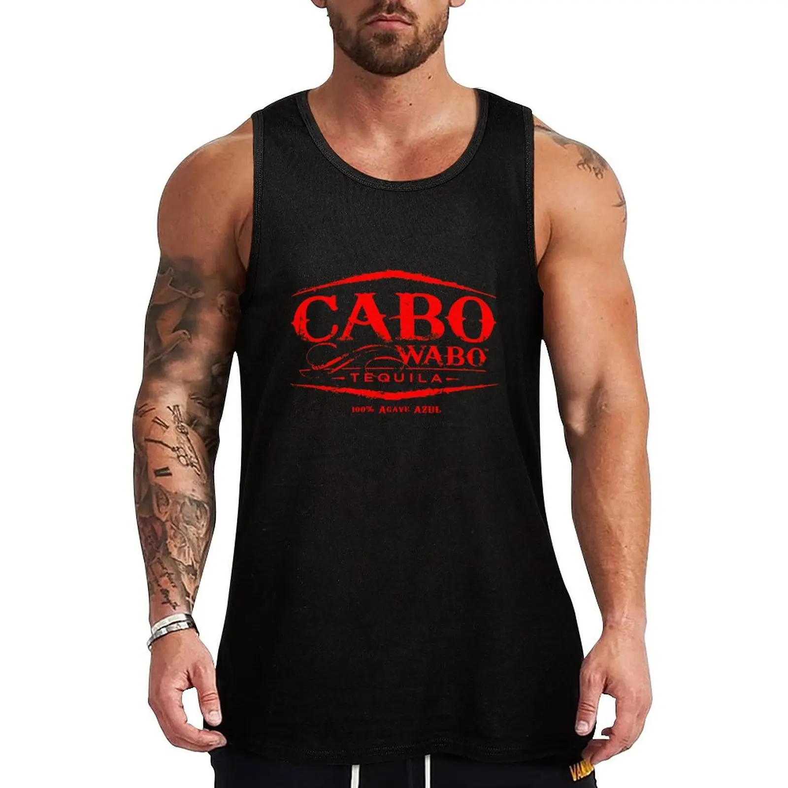 Майка Cabo wabo cantina, жилет без рукавов, Мужская футболка, футболка для спортзала