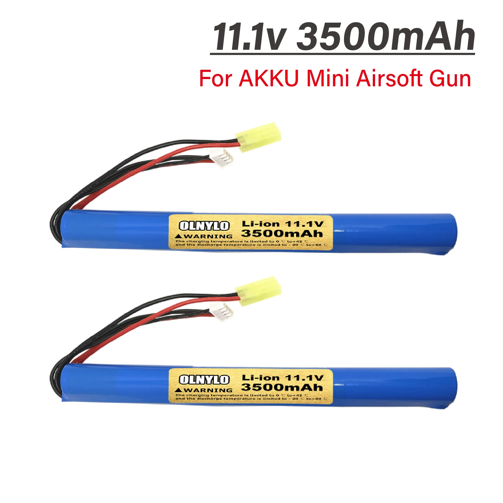 Литий-ионный аккумулятор 11,1 В 3500 мАч 18650 3S для AKKU Mini Airsoft Gun аккумулятор 3s 18650 RC модель 40C аккумулятор с разъемом Tamiya