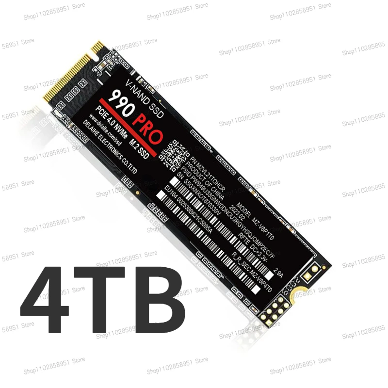 Фото 2 ТБ SSD M2 nvme SSD M.2 4 ТБ 980 PRO NVMe Внутренний твердотельный накопитель 970 EVO Plus жесткий диск 250 ГБ HDD 500 Гб для ноутбука №4