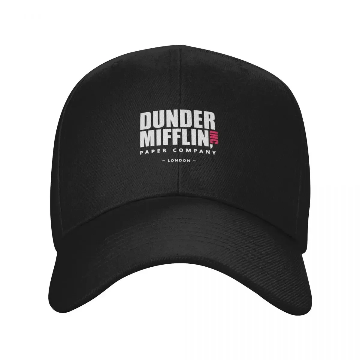 The Dunder Mifflin - Лондон - Классическая футболка Бейсболка Брендовая мужская кепка каска шляпы для мужчин Женские шляпы Мужские