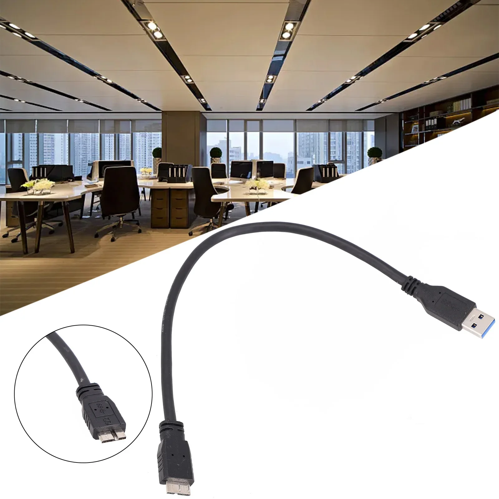 USB 3,0 кабель для SEAGATE BACKUP PLUS тонкий портативный внешний жесткий диск MicroUSB для WD Elements 2,5 дюймов портативный жесткий диск