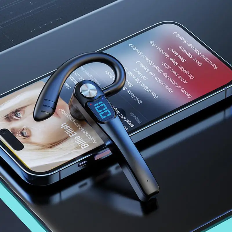Новые беспроводные наушники Mini bluetooth, бизнес-гарнитура, наушники-вкладыши с микрофоном, спортивные наушники для бега, пешего туризма