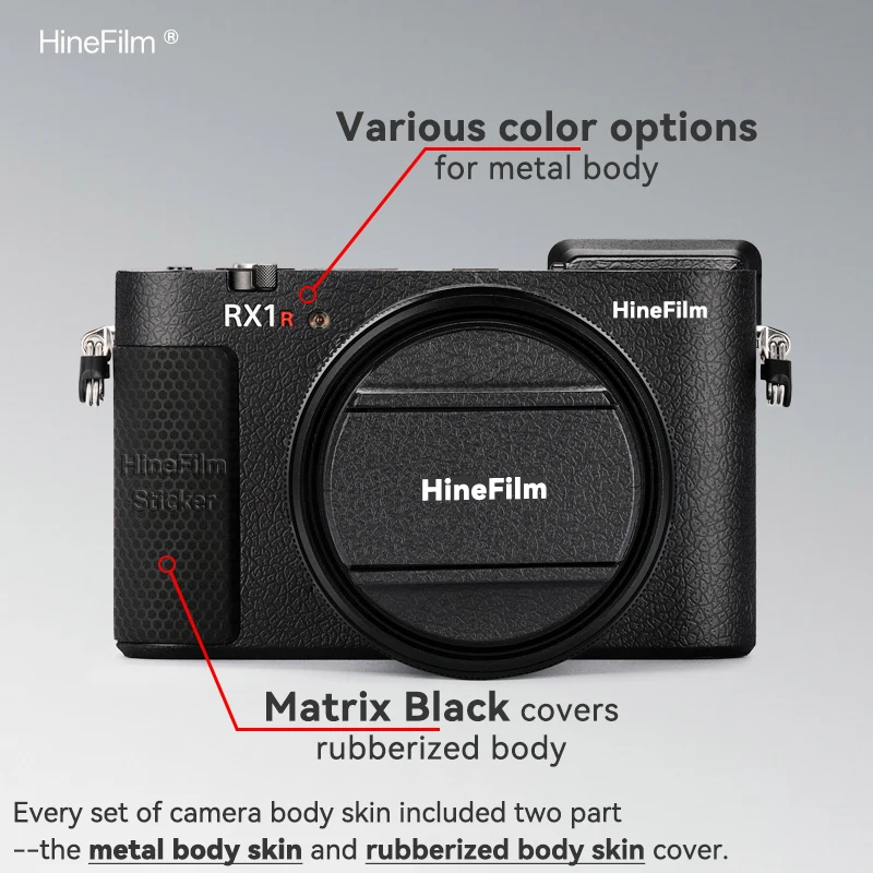 Фото Hinefilm Skin для Sony DSC-RX1RM3, наклейка для камеры Sony RX1R III, наклейка RX1 RIII, оберточная крышка RX1 RM3, кожа №2