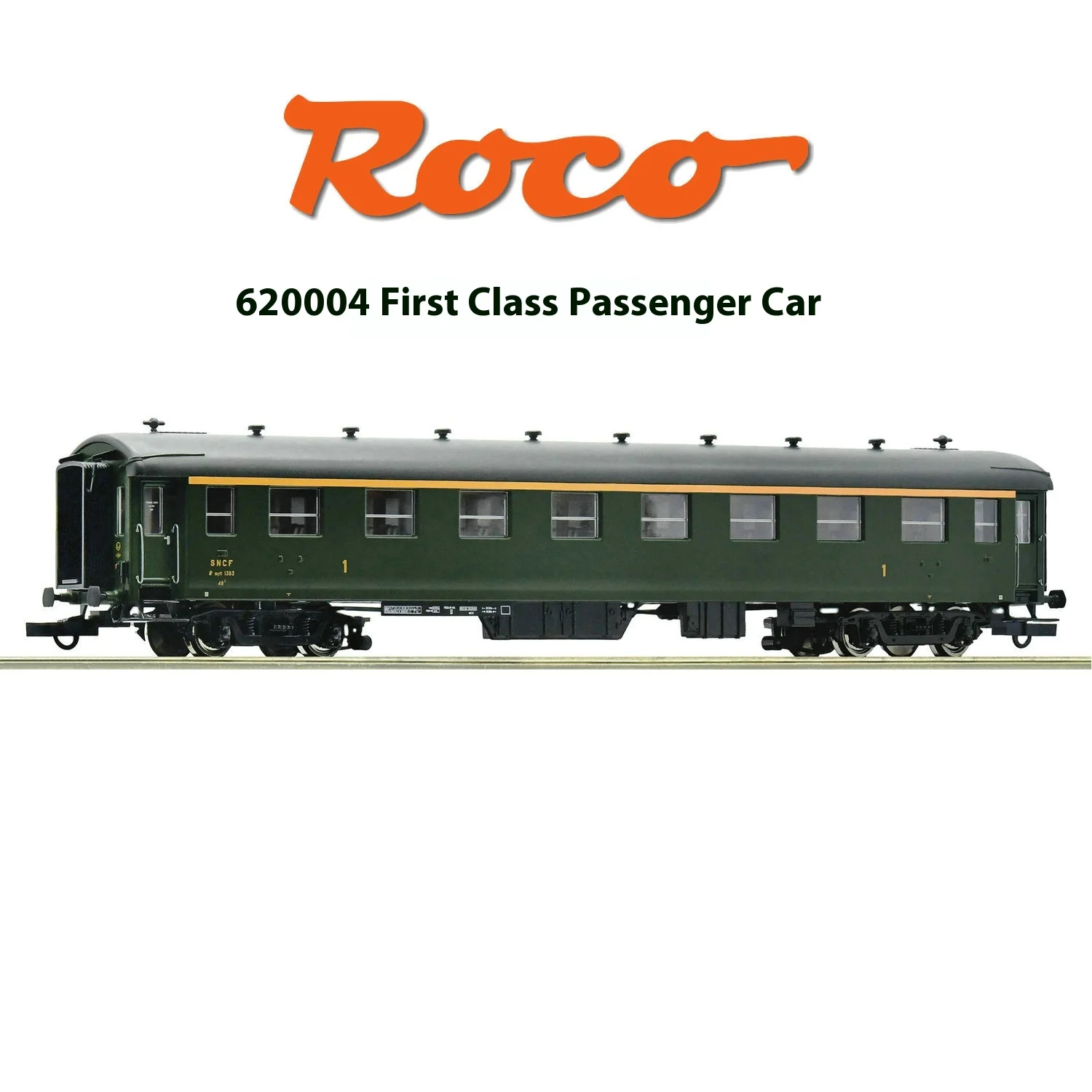 Модель поезда ROCO HO Тип 1/87 6200004-678 SNCF Французская пассажирская каретка четырех поколений Односекционная модель поезда Игрушка