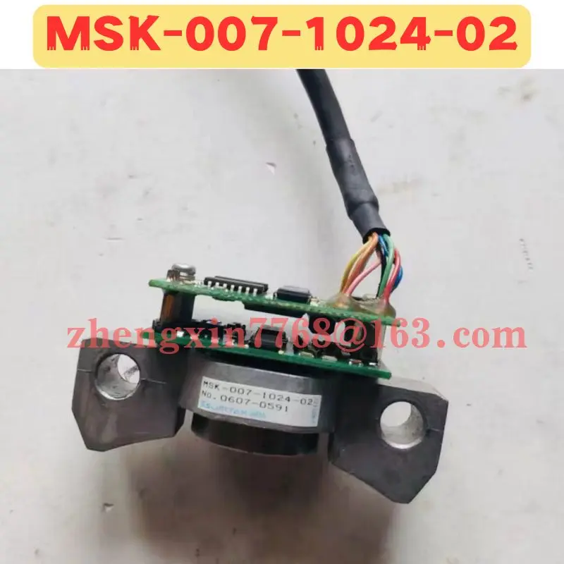 Б/у энкодер MSK-007-1024-02 MSK 007 1024 02, нормальная функция протестирована в порядке