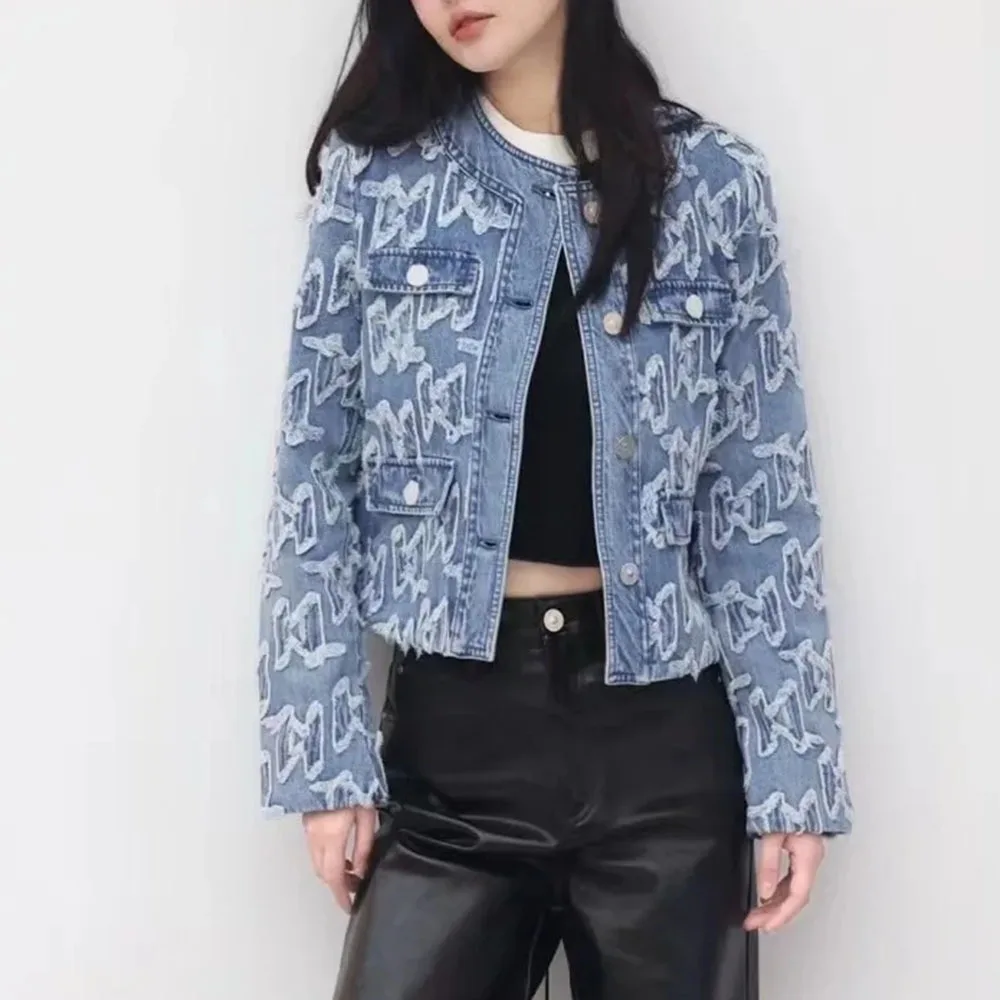 Фото TWOTWINSTYLE хитовый цвет, куртки на пуговицах для женщин, с круглым вырезом и длинными рукавами, дизайнерское темпераментное минималистичное флэш-пальто, женское новое №3