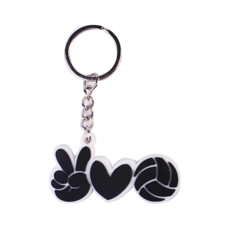 Фото 5pcs Volleyball Baychain Care Keyring Sports Ball Decoration №4