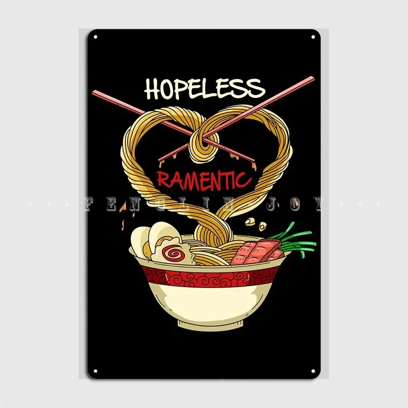 Раментический металлический знак Hopeless, настенная пещера, пещерный паб, персонализированное украшение для гаража, жестяная вывеска, плакат