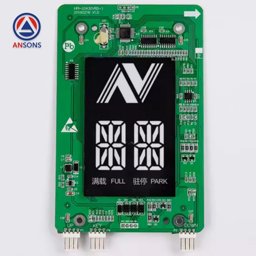 HPI-L0430VRD-1 LMBS430_ED 4,3-дюймовый дисплей лифта XIOLIFT, печатная плата LOP HOP, запасные части для лифта Ansons