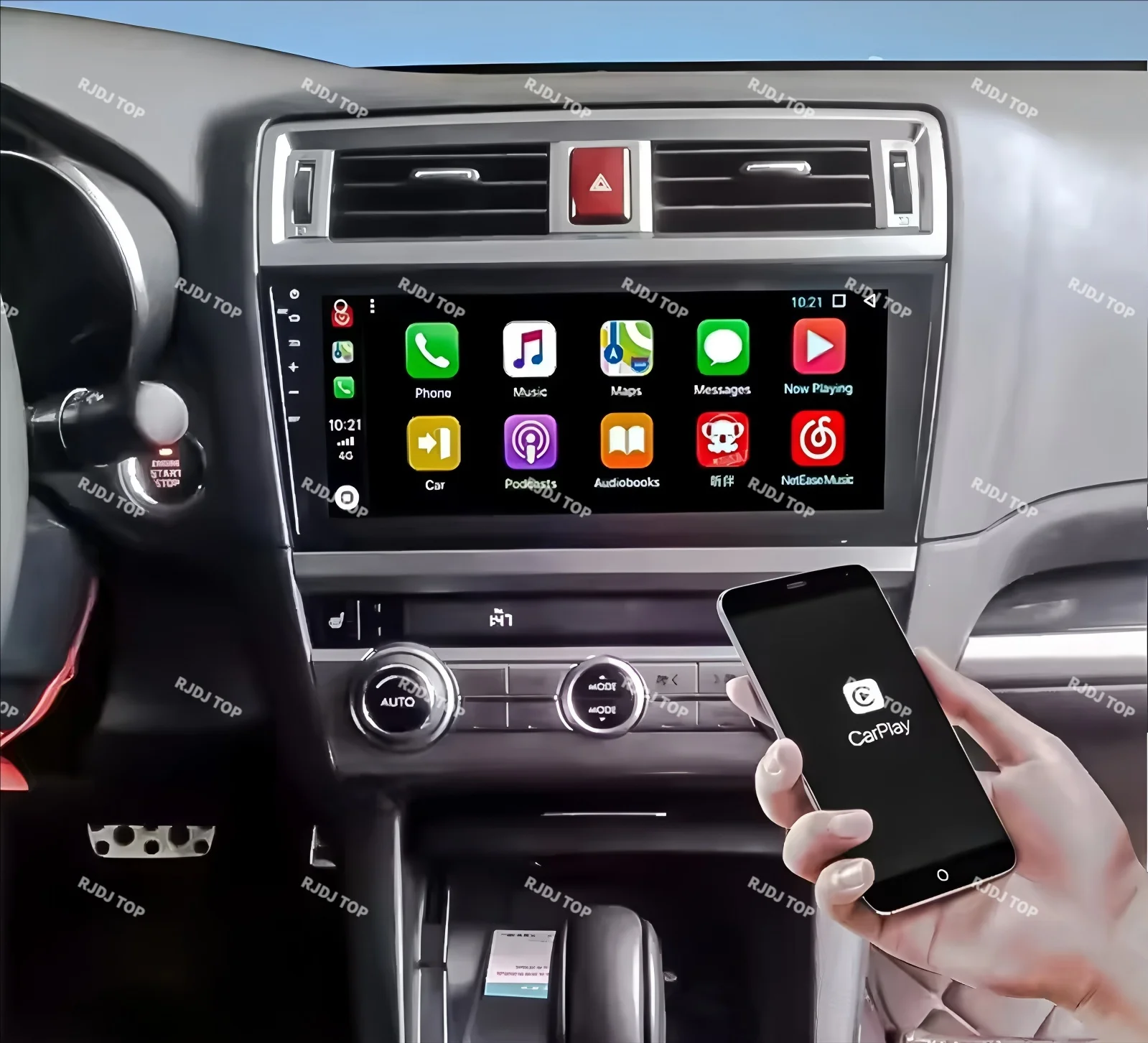 Фото ACarplay для Subaru Outback 2015-2019 Android 13.0 Carplay автомобильный радиоприемник GPS навигация авто стерео головное устройство мультимедийный плеер Navi №5
