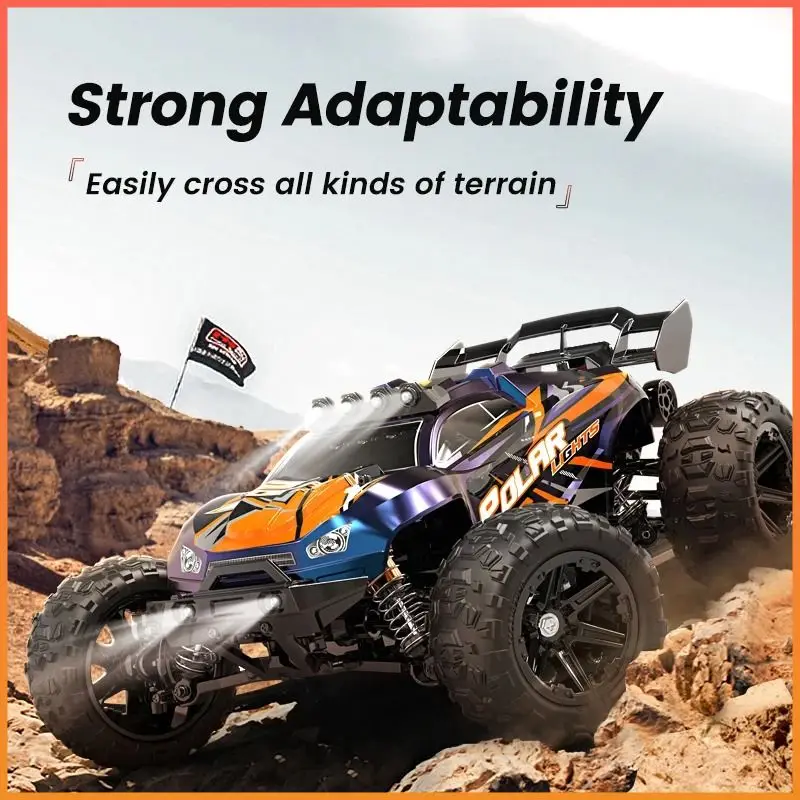 Фото JJRC Новый 1:14 Coche Teledirigido, Motor Sin Escobillas 70 км/ч. 50 км/ч RC De Alta Velocidad Fuera La Carretera Drift Racing Car №5