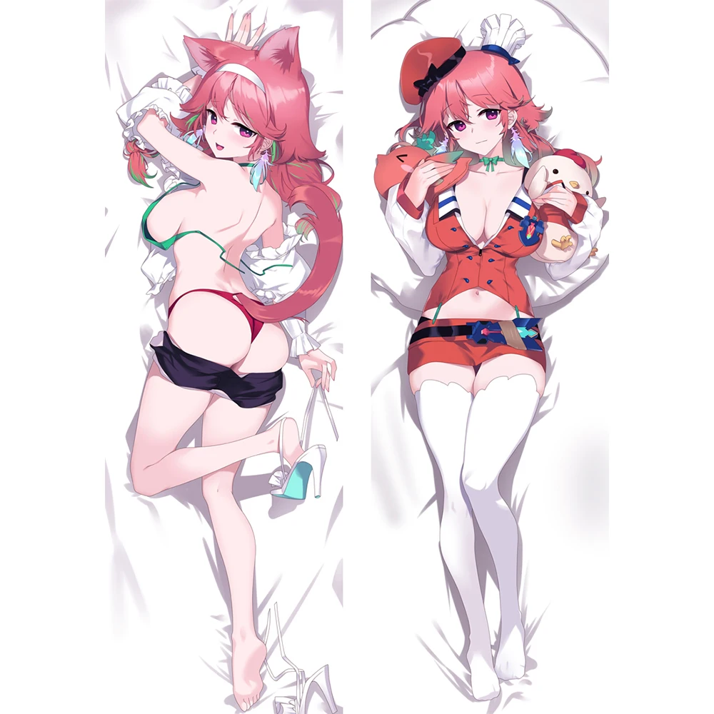 Наволочка с аниме Vtuber Подушка «Dakimakura» чехол для подушки украшение постельного белья