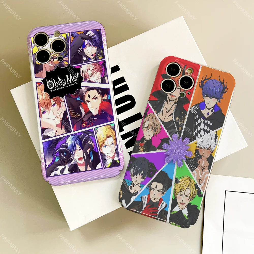 Чехол для телефона Game O-Obey M-Me для iPhone 16, 15, 14, 13, 12, 11 Plus Pro Max Mini, глянцевый HD, твердый чехол, пленочный корпус