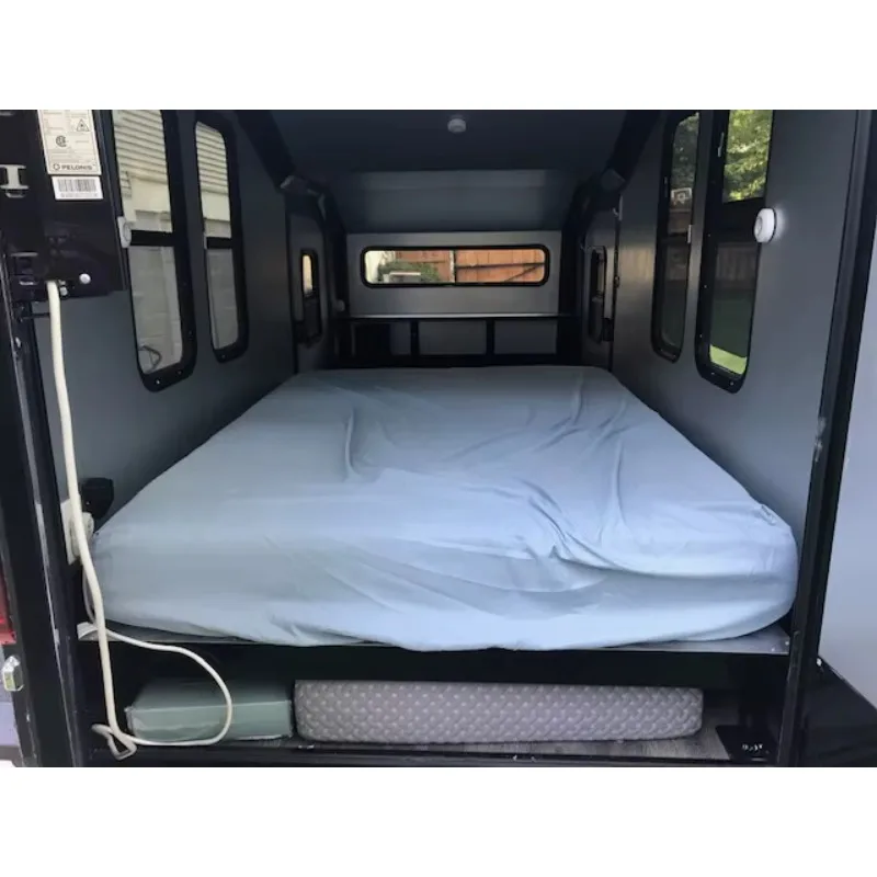 Фото Ecocampor закрытый небольшой прицеп для кемпера Offroad Overland RV Caravan Кемпинговый прицеп с двойной осью №4