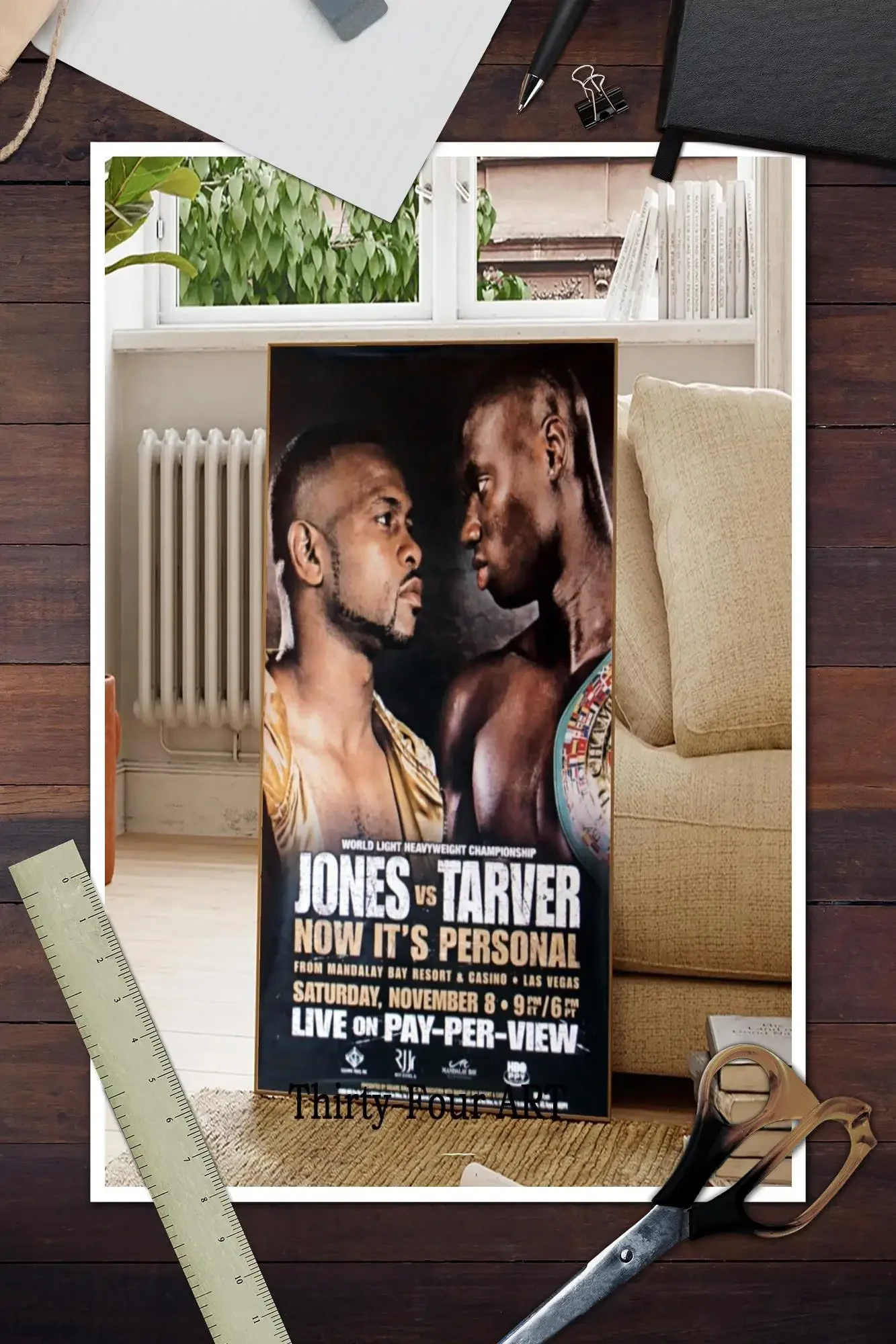Фото roy jones jr boxer Холст Художественный постер, Настенное искусство, Картинный принт, Современная семья, Декор спальни, Плакаты №3