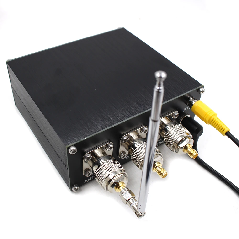 Фото QRM Устранитель X-Phase HF полосы второго поколения 1-30 МГц 125*110*51 мм Sma петля стержень антенна Ptt кабель Uhf/SL16-SMA Dcplug Kit №5
