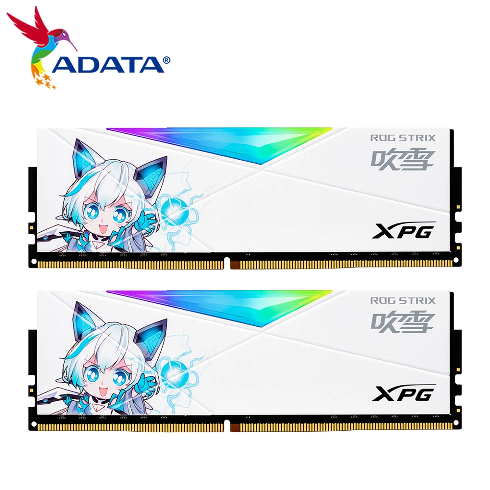 Память ADATA ROG STRIX XPG D50 DDR4 3600 МГц 8 Гб * 2 16 ГБ * 2, ОЗУ RGB 288-Pin DDR4 SDRAM, память для настольного компьютера, ОЗУ, палочка