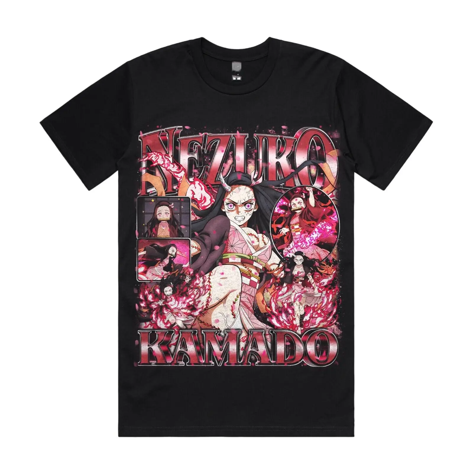 Nezuko: футболка Demon Slayer, футболки для девочек, забавная футболка для мужчин, мужская одежда, новые топы и футболки, мужская одежда