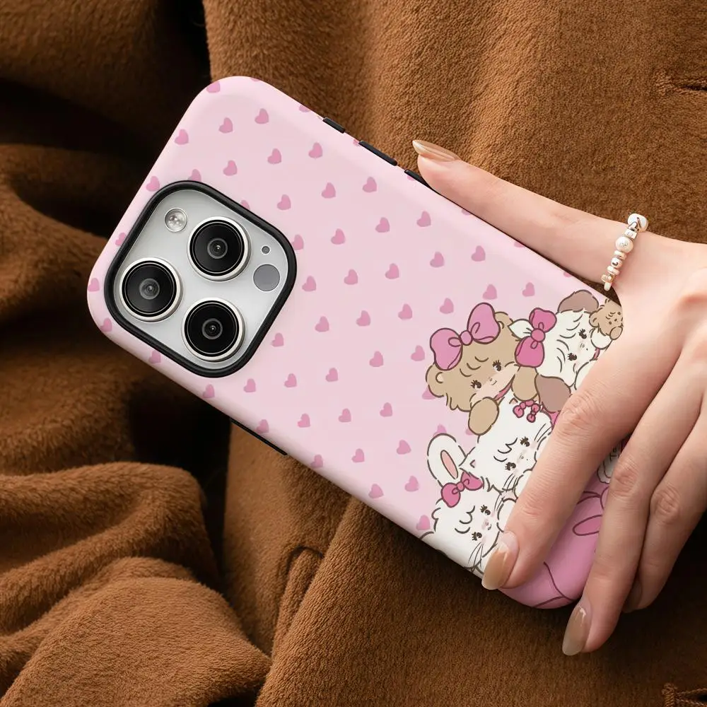 Чехол для телефона Cute Cat M-Mikko для Samsung Galaxy S25 24 23 22 Ultra Plus A56 36 26, глянцевый двухслойный жесткий корпус HD