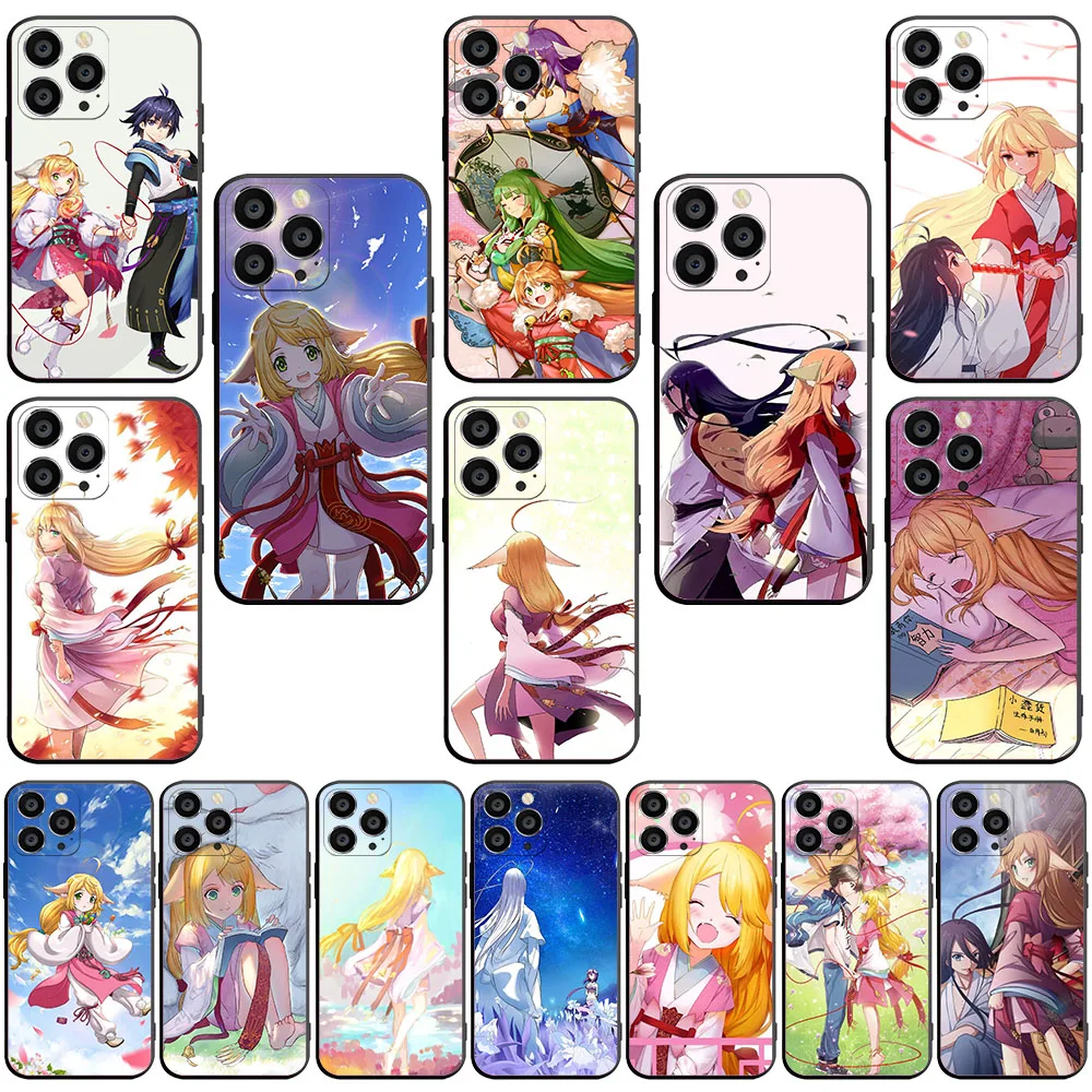 BK-58 Силиконовый чехол Fox Spirit Matchmaker для Xiaomi F5 X3 nfc GT C55 C50 C51 Redmi 13 13C 14C A3X Pro