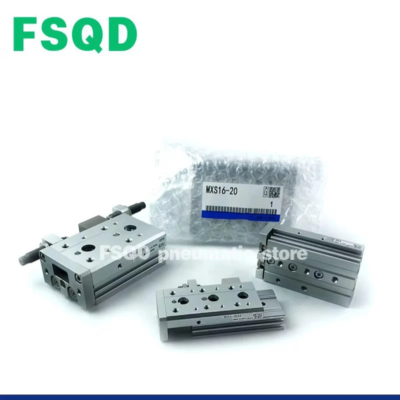 MXS16, MXS8, MXS12-10,20,30,40,50,75,100, ASF ATF AF BSF BTF BF CS CT C Пневматический направляющий стол, серия MXS