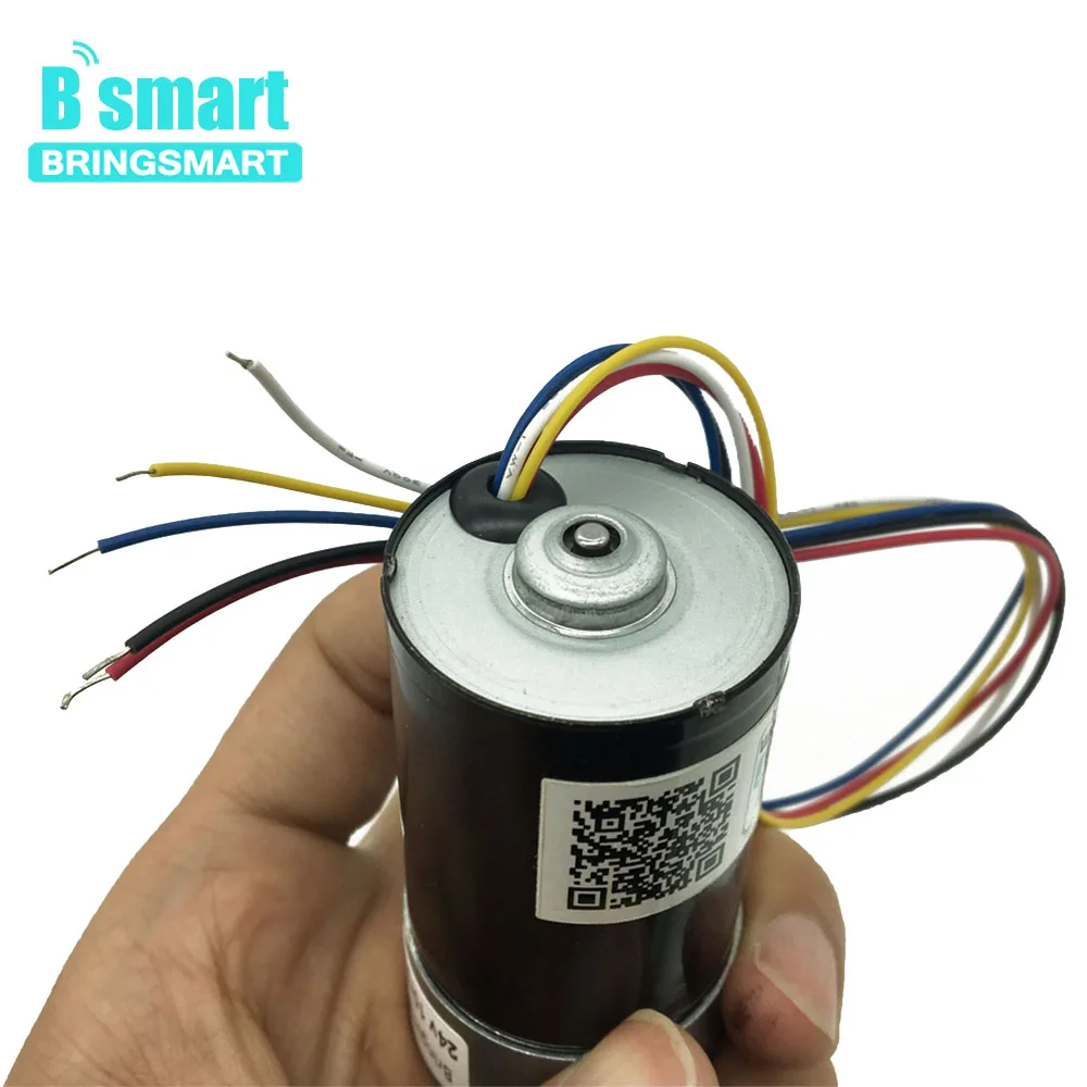 Фото BringSmart JGB37-3650 Коробка передач диаметром 37 мм Микро Длительный срок службы Высокий крутящий момент DC12V 24V Бесщеточный мотор-редуктор Бесшумный мотор-редуктор BLDC №4