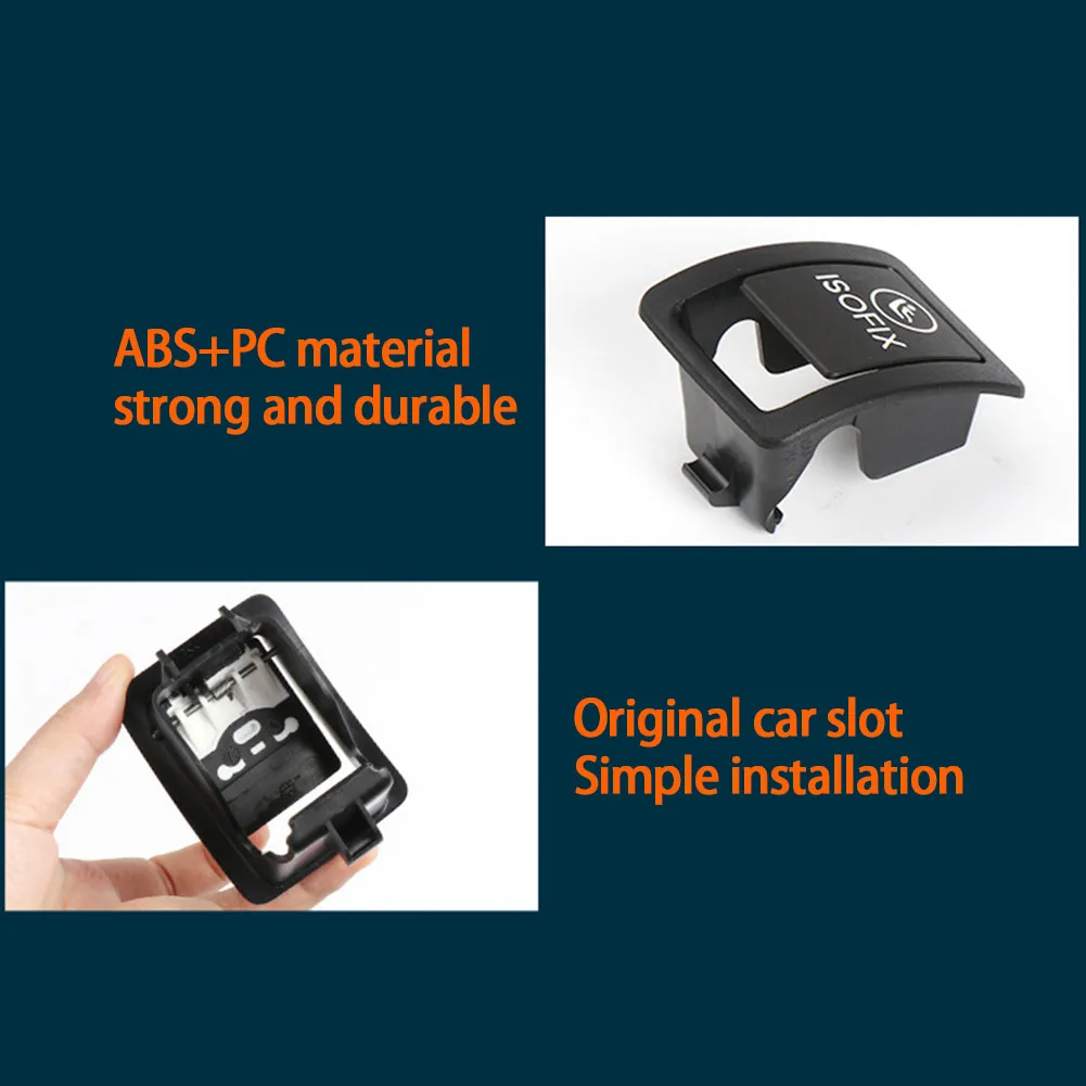 Крышка переключателя ISOFIX Крышка грузовика Автоаксессуары Запчасти 1 шт. 16,6 G 63*48*40 мм A 2059200513   Детское сиденье, абсолютно новое