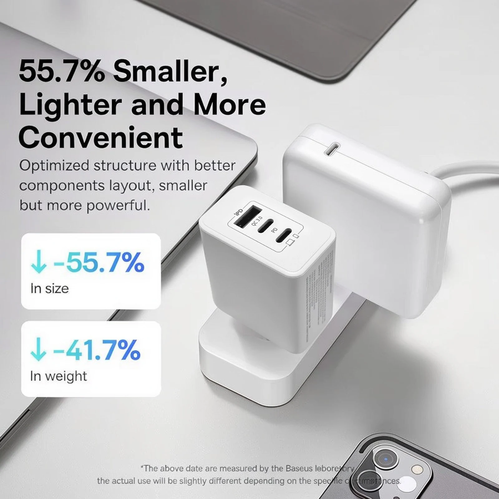 Фото JMUYTOP GaN USB C Зарядное устройство PD QC 4.0 3.0 Type C Быстрая зарядка для Samsung iPhone 1514 13 Pro Телефон MacBook Ноутбук Быстрая зарядка №2