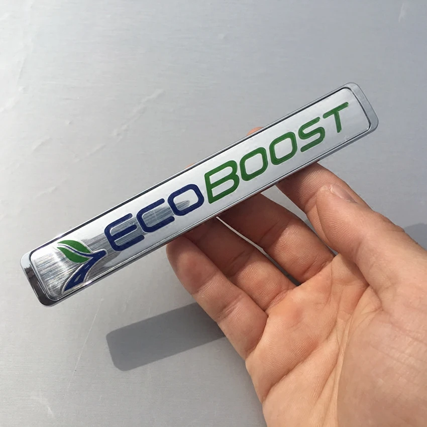 Эмблема ECOBOOST 3D из АБС-пластика для заднего багажника, Аксессуары для автомобилей Focus Fiesta Mondeo, 1 шт.