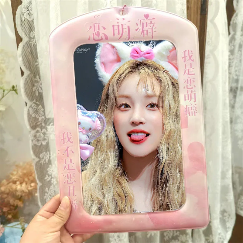 Фото Держатель для карт A4 Jumbo, держатель для карт, органайзер Kpop, фото Love Moe Fetish, милый изысканный органайзер для карточек с фотокарточками №5