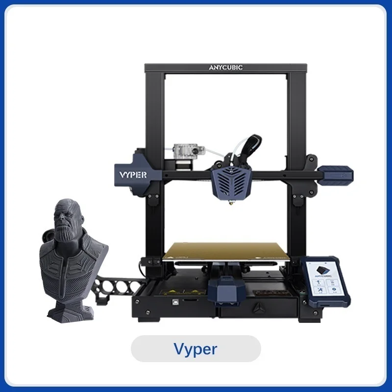 Новый 3D принтер FDM, Vyper, автоматический Выравнивающий 3D-принтер с размером печати 245*245*260 мм, автоматический выравнивание, 3d-печать