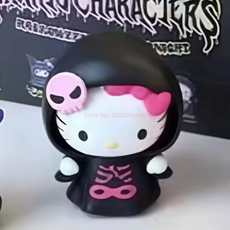 Sanrio Halloween Mischief Night Series Фигурка слепая коробка Mystery Toy Коллекционный подарочный набор для детей, девочек, фанатов