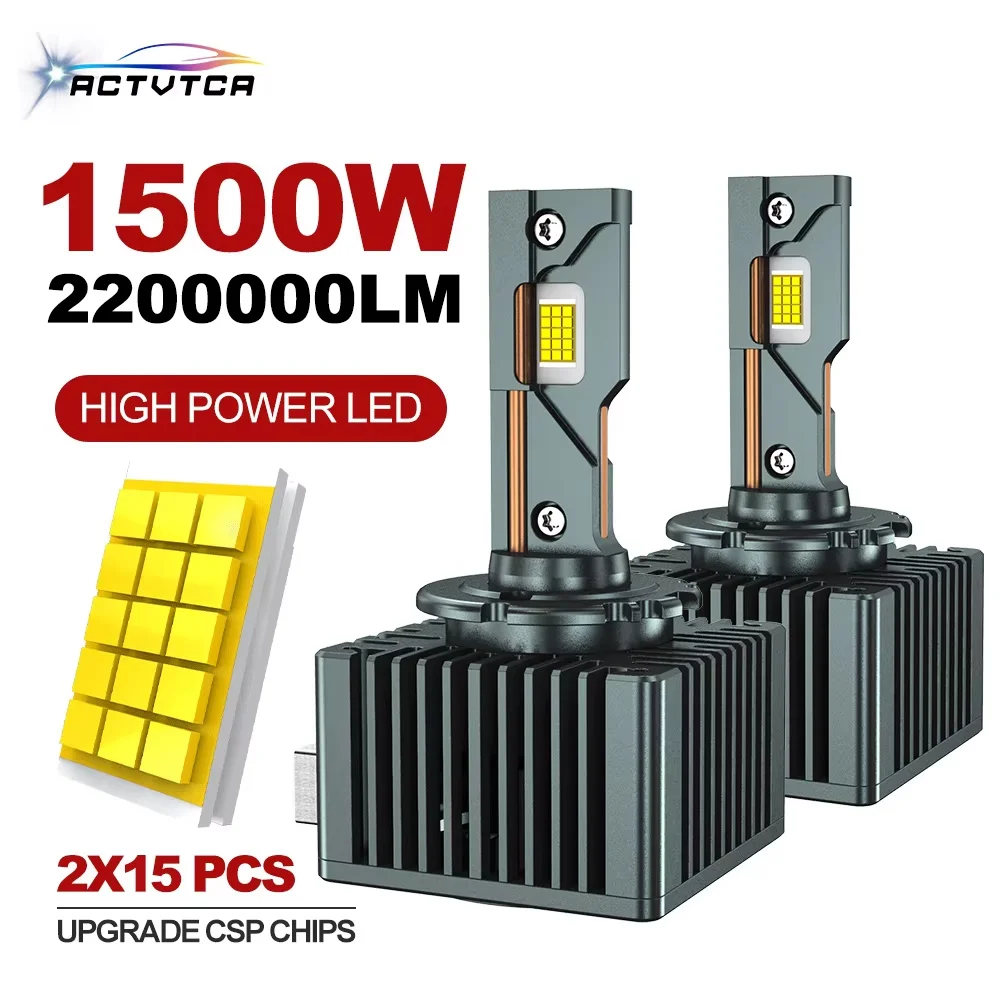 D Series D1S D3S Светодиодные фары 12V 24V Canbus No Error D1R D3R D4S D5S D2S Светодиодные фонари D4R D2R Автомобильные лампы 6000K
