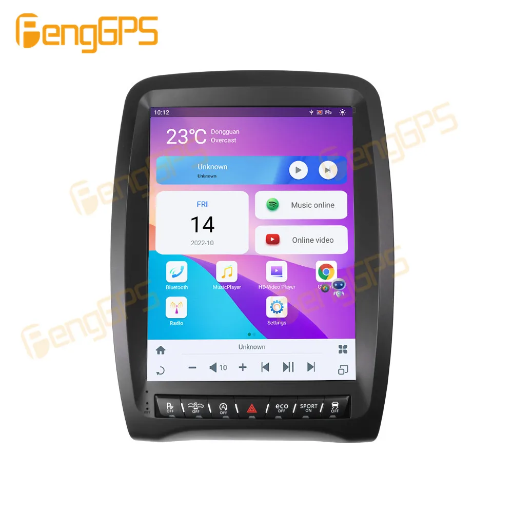 Фото 13 дюймов 2K QLED Android 13 автомобильный dvd-радио видеоплеер мультимедийный GPS для Dodge Durango 2011-2020 Carplay автоголовное устройство №3
