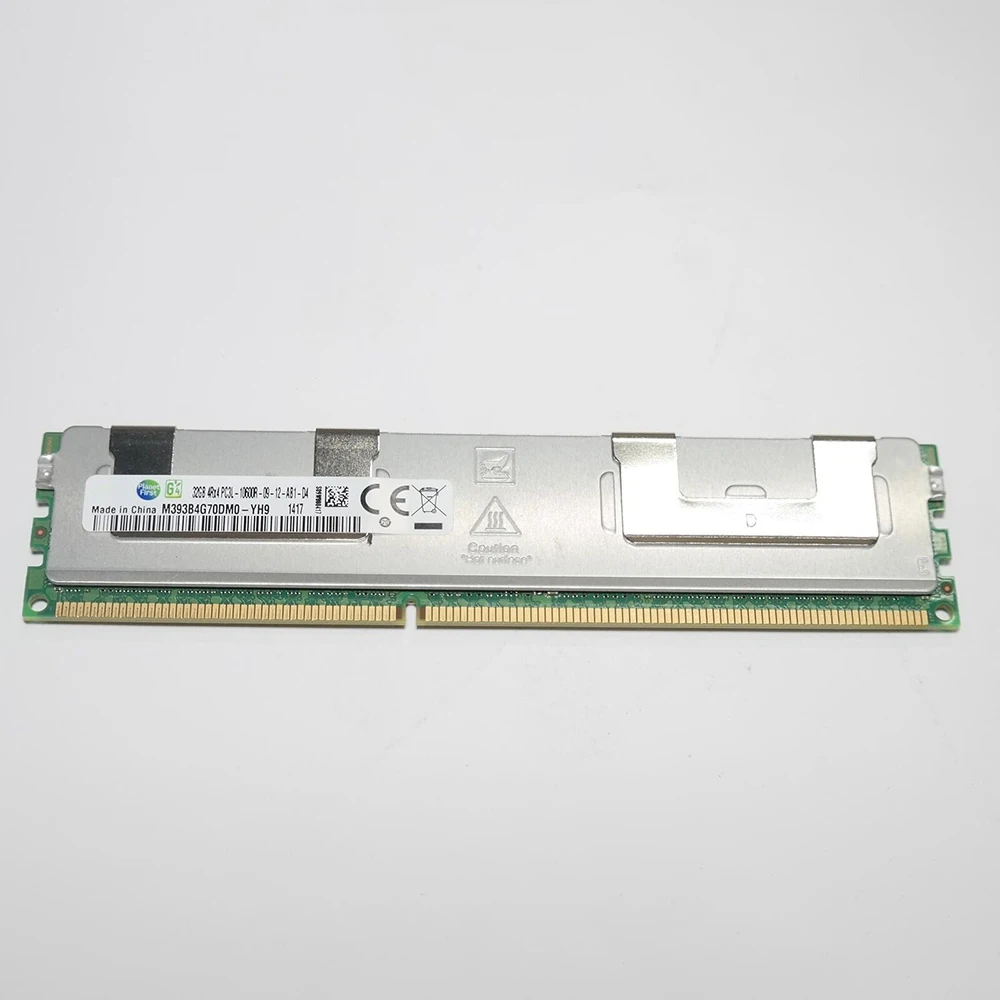 Для Samsung RAM 32 ГБ 4Rx4 DDR3L 1333 PC3L-10600R ECC REG Серверная память M393B4G70DM0-YH9 (art.: 3920cd55c90b3) - 3920cd55c90b3