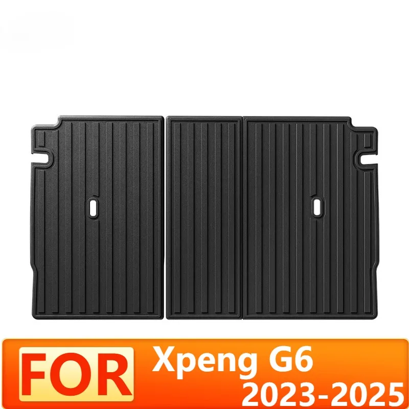 Подходит для Xpeng G6 2023-2025 3D TPE, защитный коврик для спинки сиденья, нескользящий чехол на заднее сиденье с защитой от царапин и дизайном с защитой от ударов