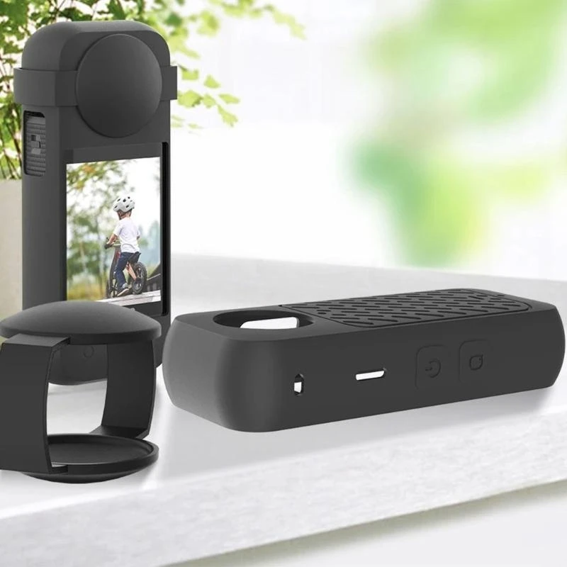Защитные силиконовые линзы для линз для 360 Sports Camera Shock -Rapen и износостойкий защитный чехол (art.: 3920cf02f0aef) - 3920cf02f0aef