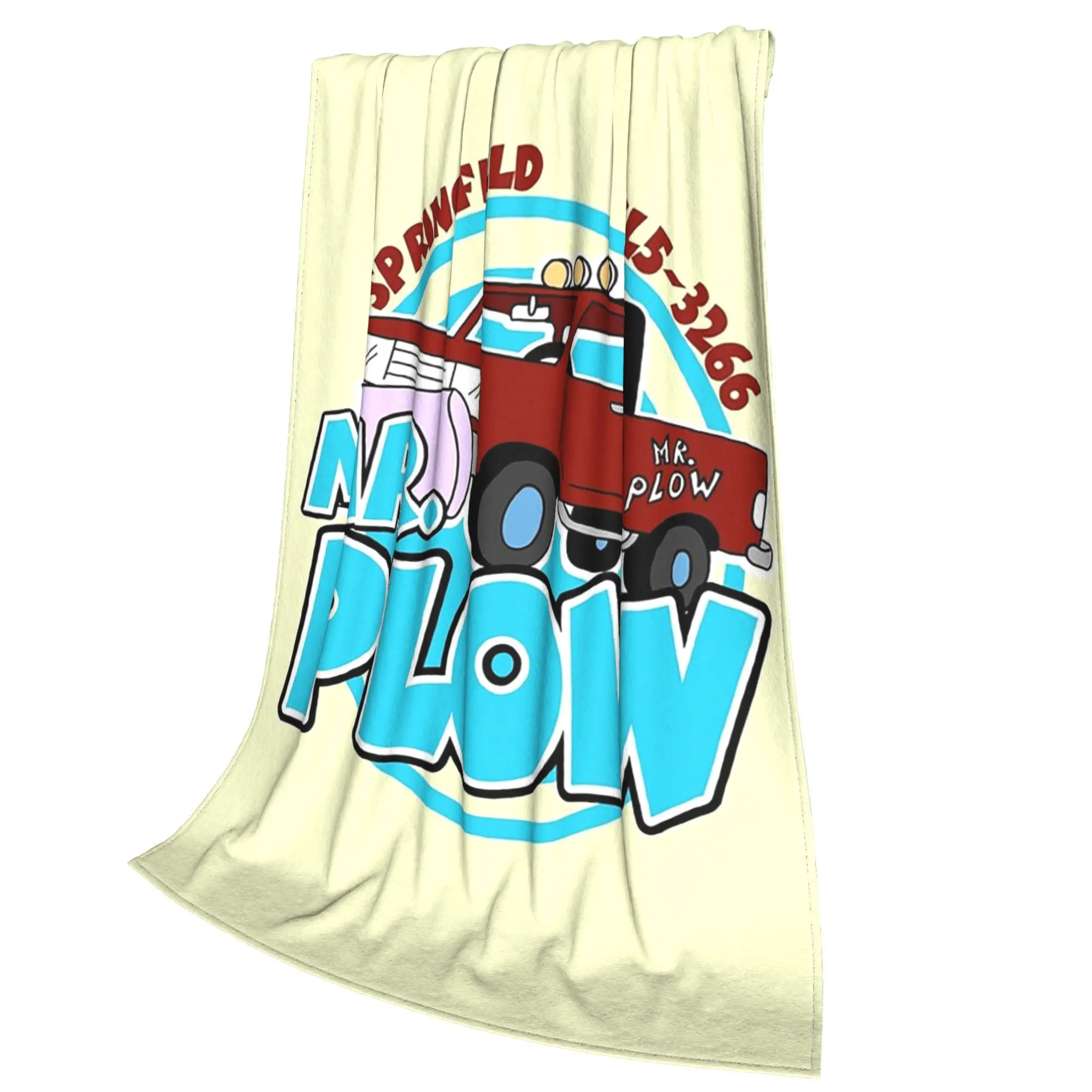 Фото Одеяло Mr Plow Thats My Name, супер мягкое флисовое одеяло для дивана для дома, спальни, офиса, покрывало, одеяло №4