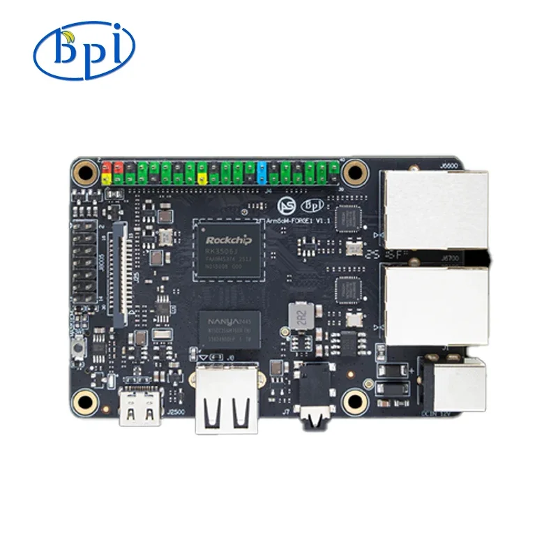 BPI-Forge1 Banana Pi Forge 1 RockChip RK3506J RK3506 512 МБ DDR3L NAND Одноплатный компьютерный трехъядерный процессор Cortex-A7 (art.: 3920cef6611e1) - 3920cef6611e1