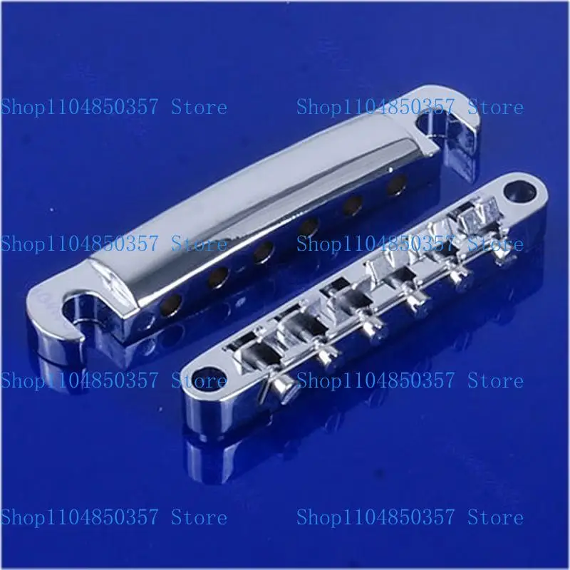 Фото 5ASD Chrome Guitar Bridge Tune-O-Matic Hailpee Chail для для Set N №4