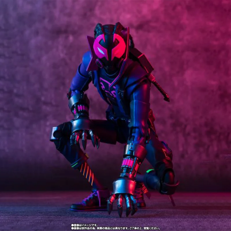 Фото 【100% оригинал】BANDAI Spider-Man: Across The Spider-Verse - Miles G. Morales - S.H.Figuarts Garage Kit Аниме Мультфильм Подарки Игрушки №5
